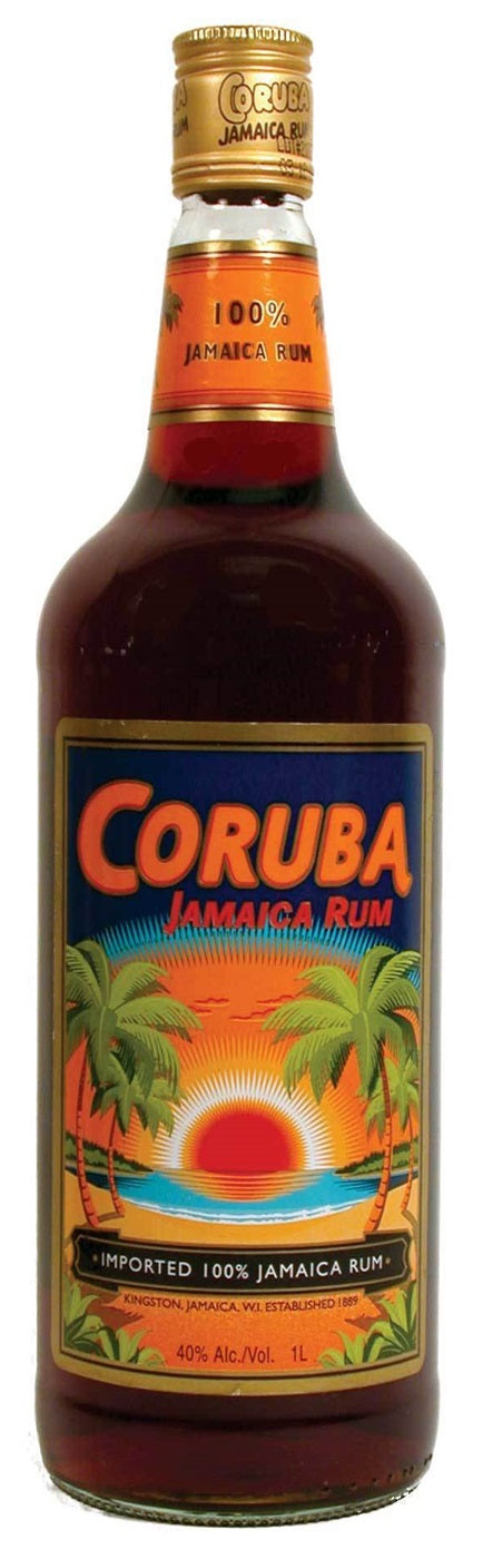 Coruba Dark Rum 1L - Flask Fine Wine & Whisky