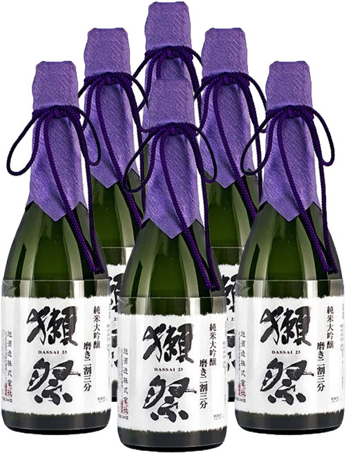 Dassai 23 Junmai Daiginjo Sake 6 Bottle Case (6x 720ml)