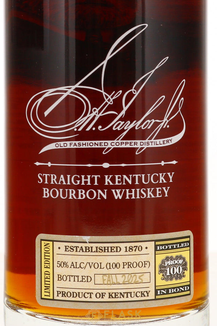 E.H. Taylor BTAC Bottled-in-Bond Bourbon / Buffalo Trace Antique Collection Fall 2025 Release