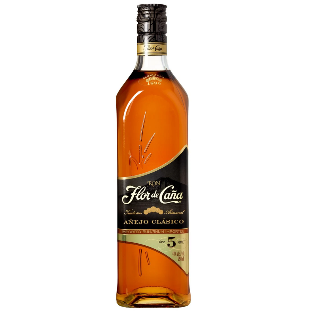 Flor De Cana 5Year Old Anejo Clasico Rum 750M