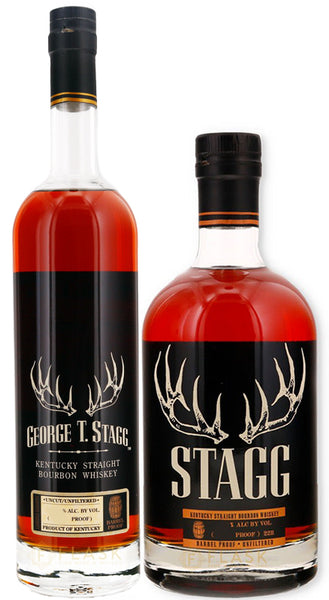 Buy George T Stagg / Stagg Jr. Bourbon Bundle Set (2 Bottles) | Flask