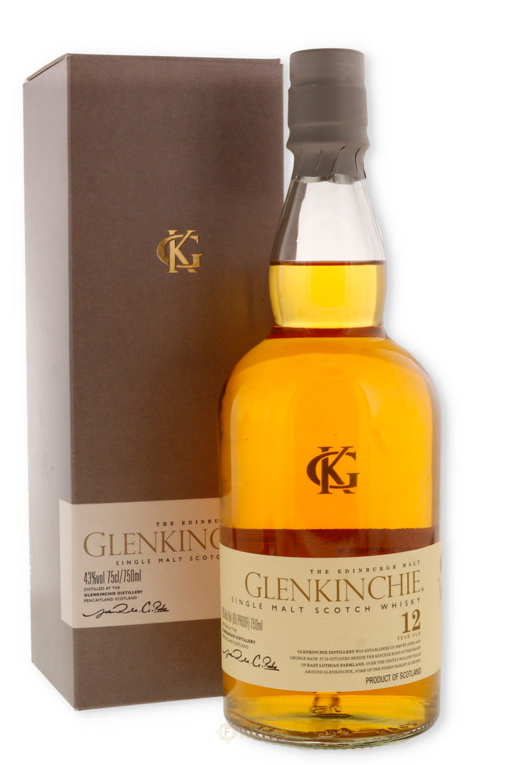 Glenkinchie Single Malt Whiskey 12 year - Flask Fine Wine & Whisky