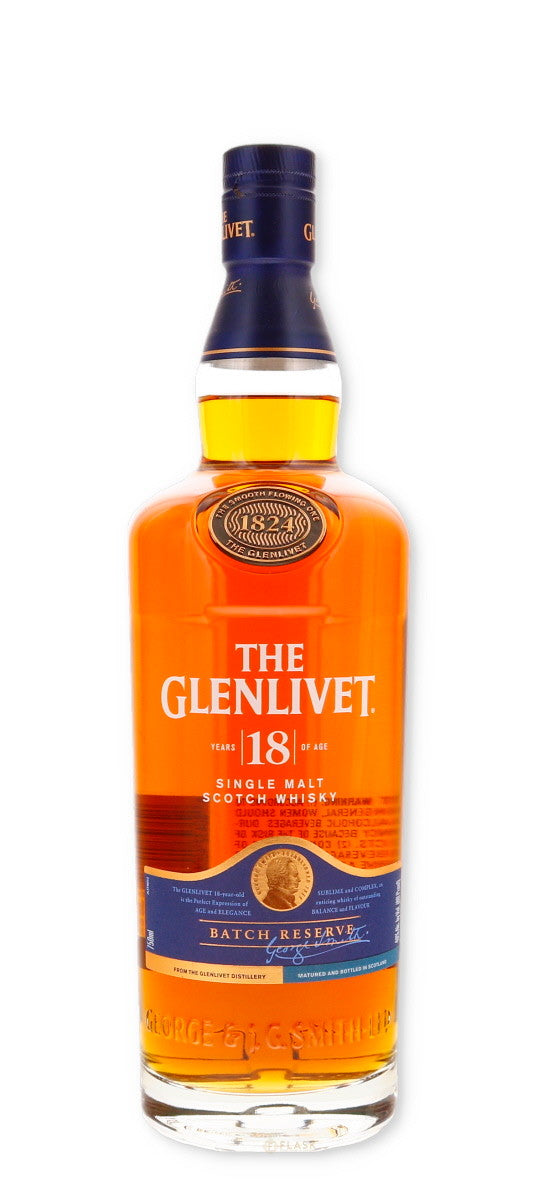 Glenlivet 18 Year Old Single Malt - Flask Fine Wine & Whisky