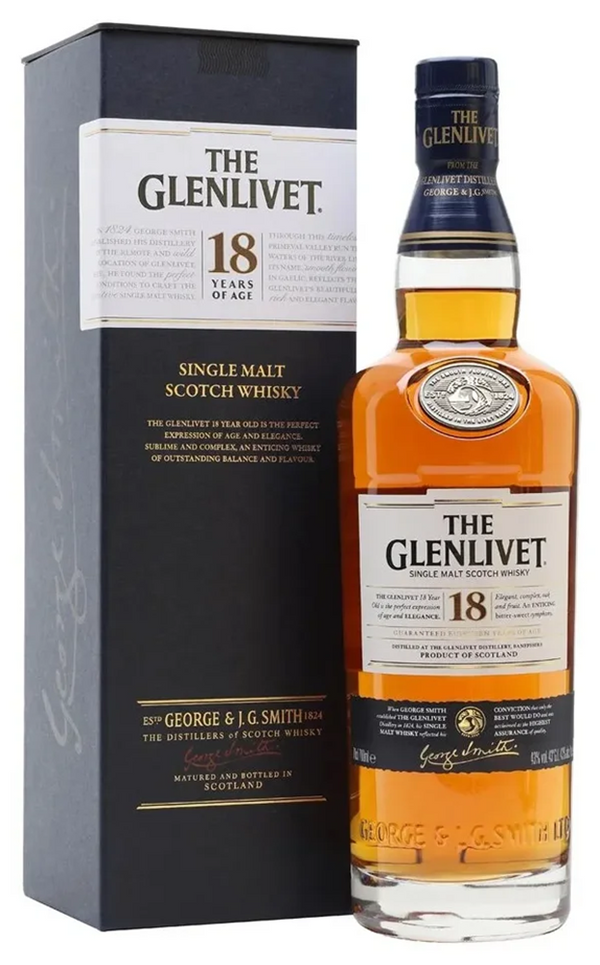 THE GLENLIVET 18 Year Old ウイスキー 旧ラベル ザ・グレンリベット（THE GLENLIVET） 18年 700ml 43％ 旧ラベル