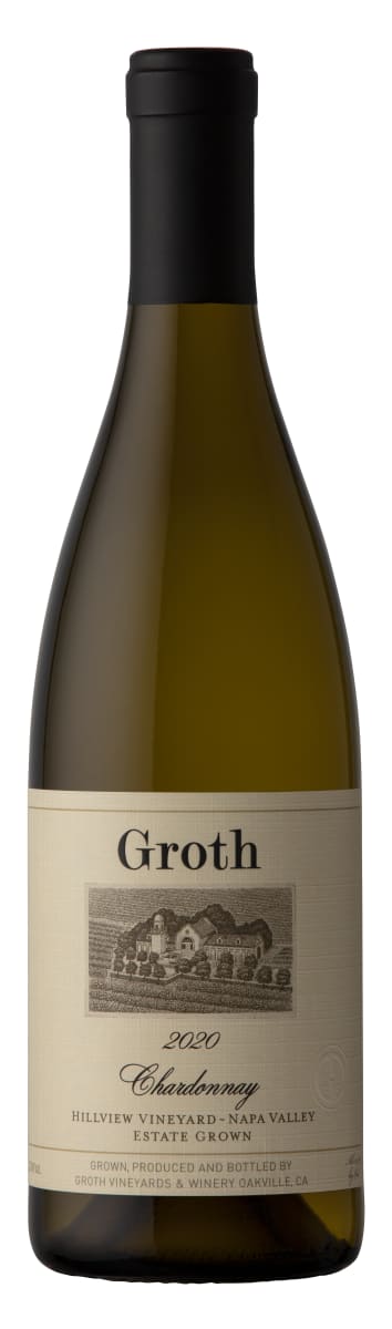 Groth Chardonnay Hillview Vineyard Napa Valley 2020 750ml