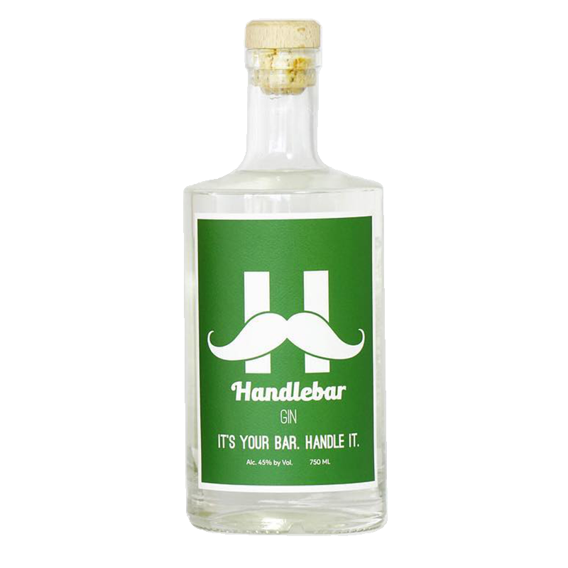 Handlebar Spirits Gin - Flask Fine Wine & Whisky