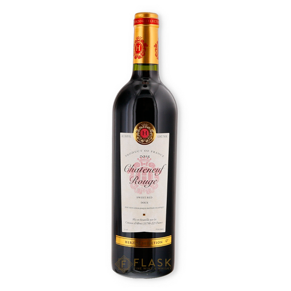 Herzog Chateneuf Rouge Sweet Red 2015 Kosher - Flask Fine Wine & Whisky