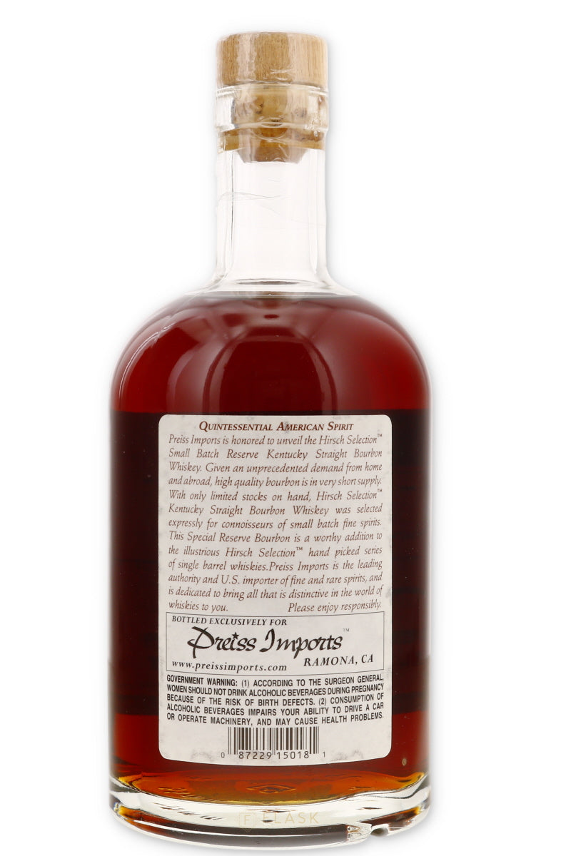 Hirsch Selection 28 Year Old Small Batch Reserve Straight Bourbon Whiskey