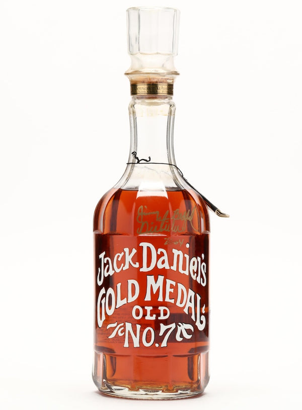 Jack Daniels 1904 Gold Medal Replica 100th Anniversary Signed by Jimmy Bedford 1.75 Liter / Magnum - Flask Fine Wine & Whisky
