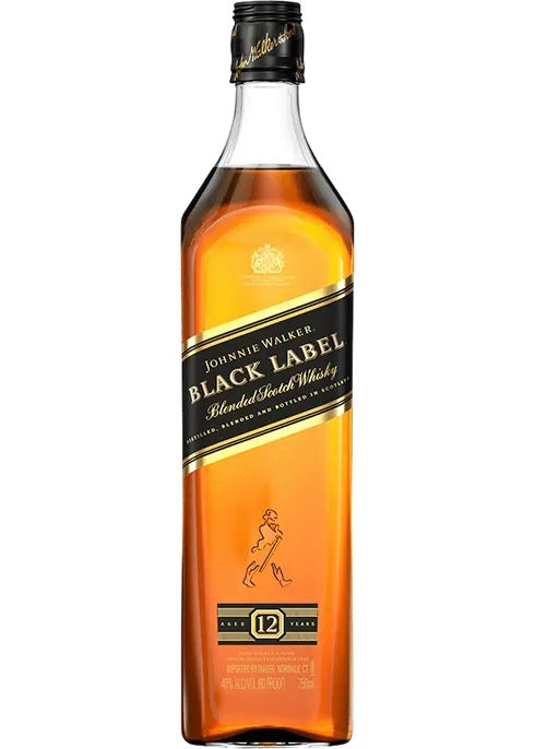 Johnnie Walker Black Label Scotch Whisky 750ml