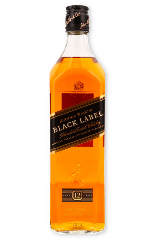 Johnnie Walker Black Label Scotch Whisky 750ml - Flask Fine Wine & Whisky