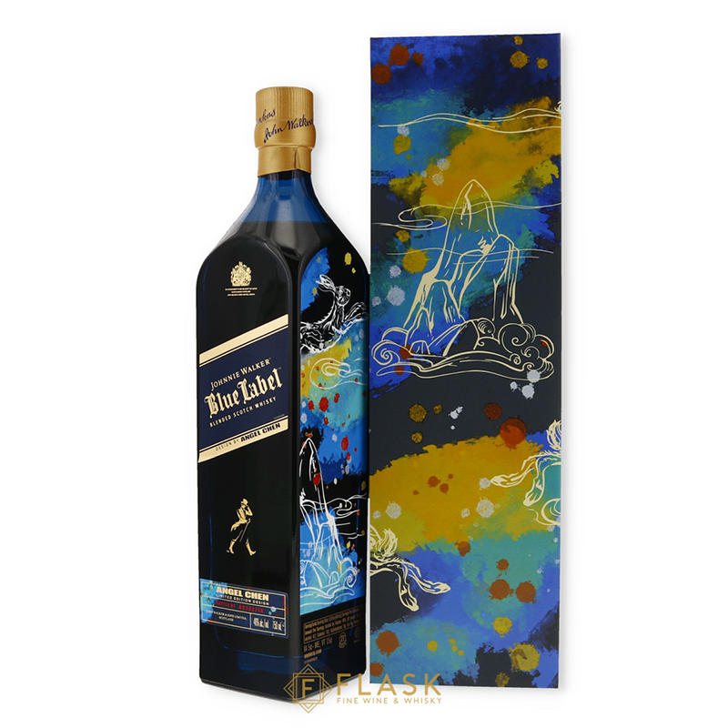 Johnnie Walker Blue Label Limited Edition Year of the Rabbit - Flask Fine Wine & Whisky