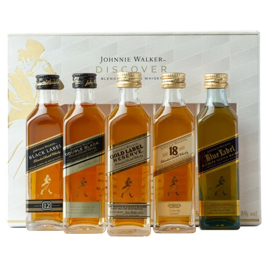 Johnnie Walker Discover 5 X 50ml