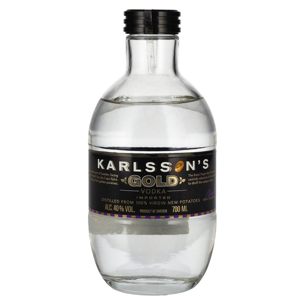 Karlssons Gold Vodka Set with Pepper - Flask Fine Wine & Whisky