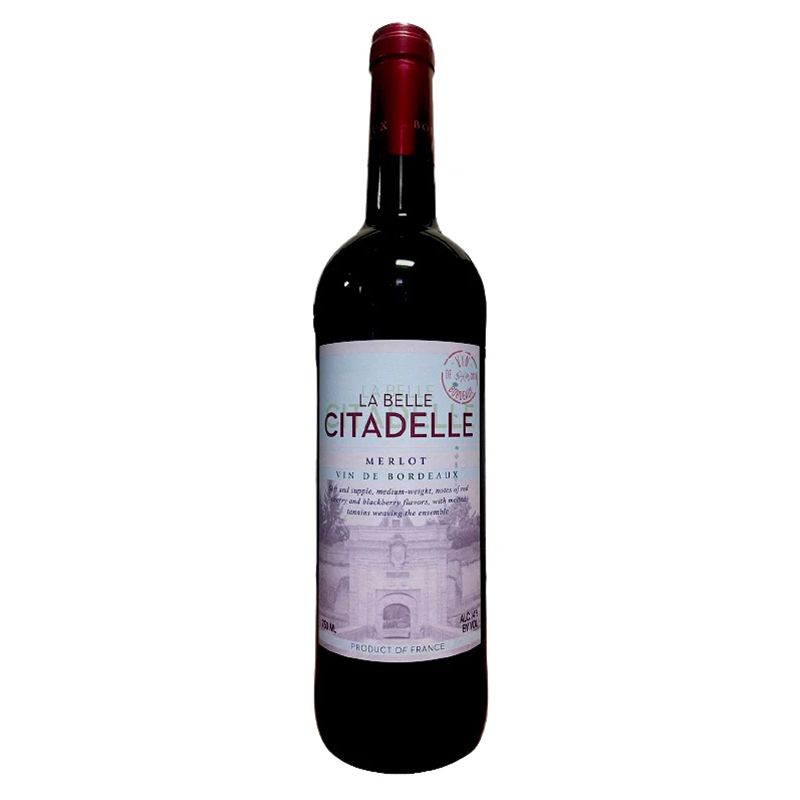 La Belle Citadelle Merlot 2018 750ml