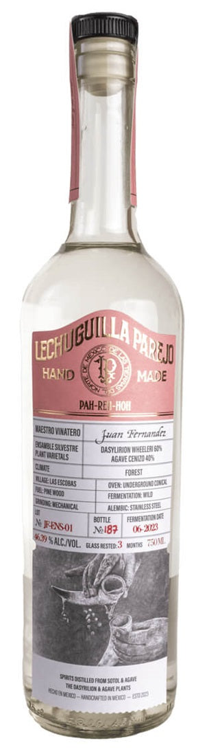 Lechuguilla Parejo Sotol Wheeleri & Agave Cenizo de Juan Fernandez 750ml - Flask Fine Wine & Whisky