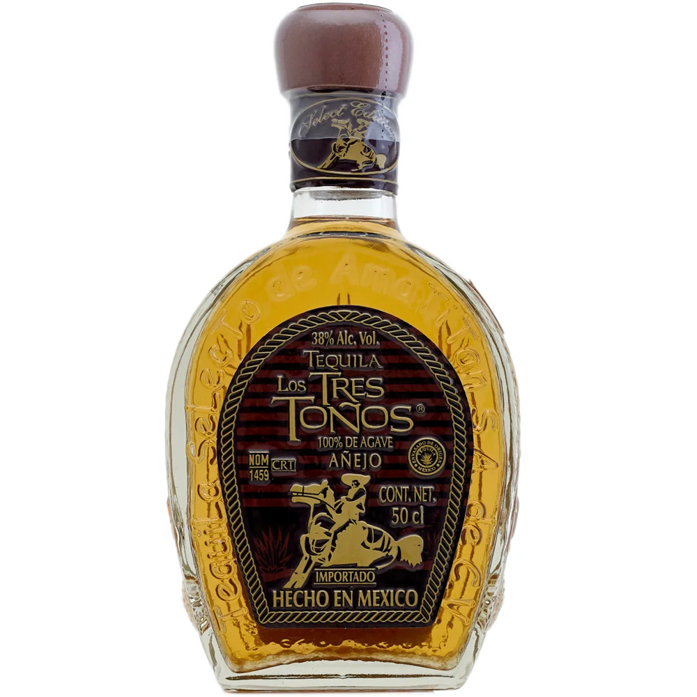 Los Tres Tonos Anejo 750ml – Flask