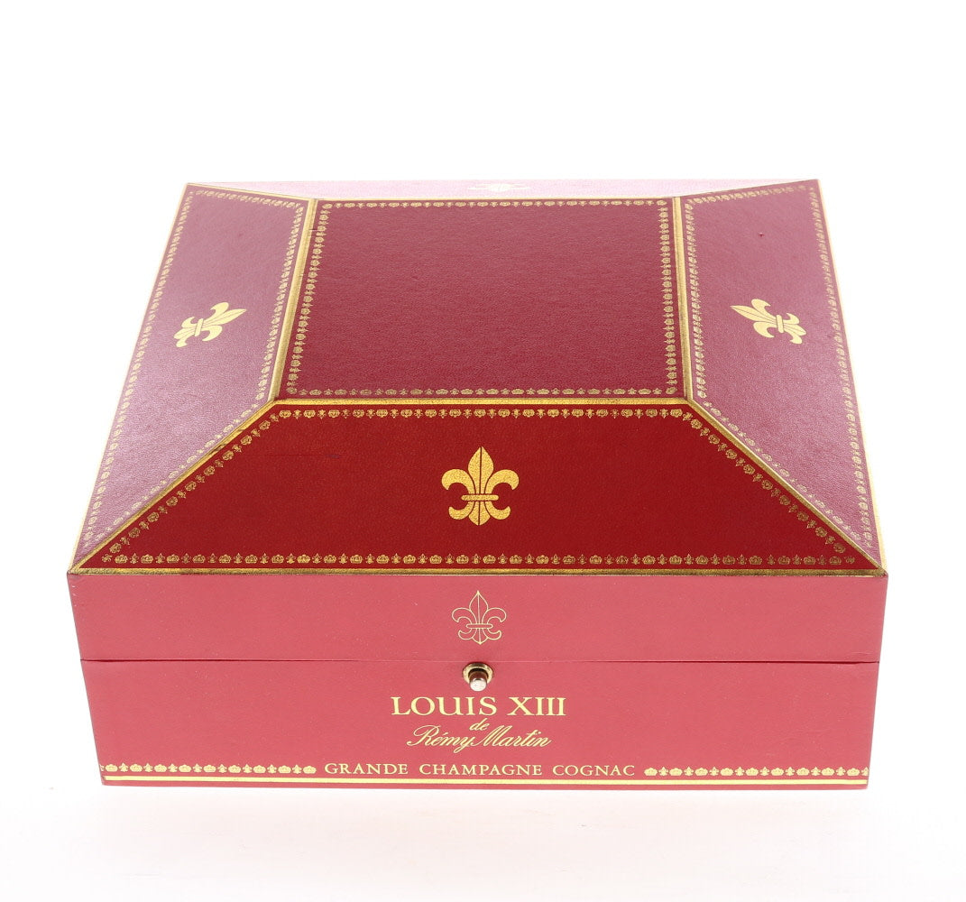 Buy Louis XIII Cognac Red & Gold Box 1980s | Flask Wines
