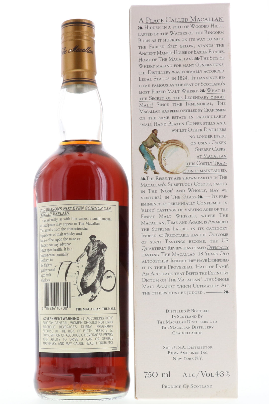 Macallan 18 Year Old Sherry Oak 1979 Original Box 750ml [BN] - Flask Fine Wine & Whisky