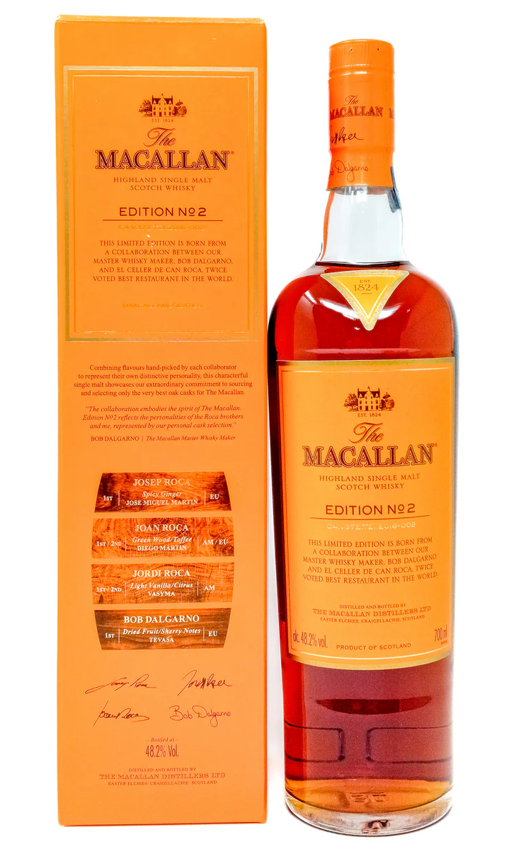 Macallan Edition 2 | Single Malt Scotch Whisky | Flask Wines Macallan Edition 2 | Single Malt Scotch Whisky | Flask Wines
