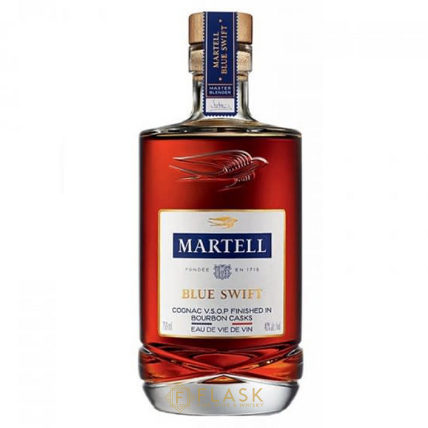 Martell Blue Swift VSOP Cognac Finished in Bourbon Casks - Flask Fine Wine & Whisky