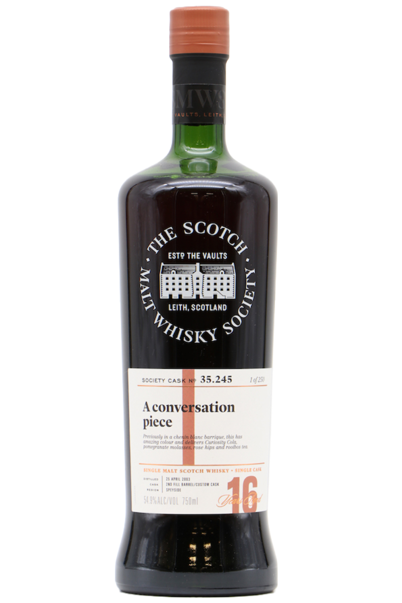 Glen Moray 2003 16 Year Old SMWS A Conversation Piece 35.245 54.9% - Flask Fine Wine & Whisky