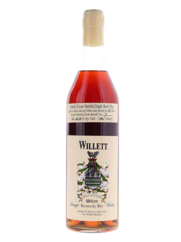 Willett 22 Year Old Rye Barrel 8, Dougs Black Ink - Flask Fine Wine & Whisky