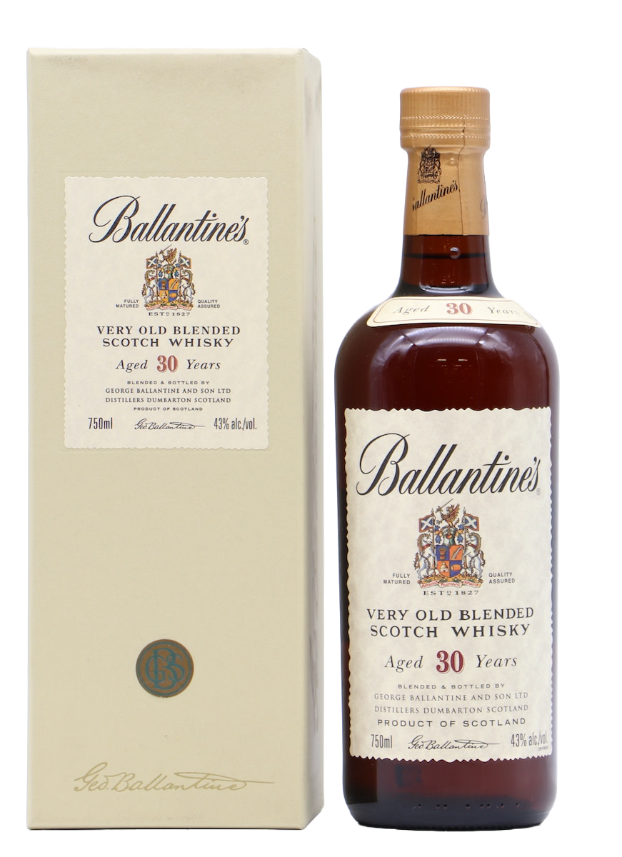 Ballantines 30 Year Old Blended Scotch Whisky 43% Release - Flask Ballantines 30 Year Old Blended Scotch Whisky 43% Release - Flask