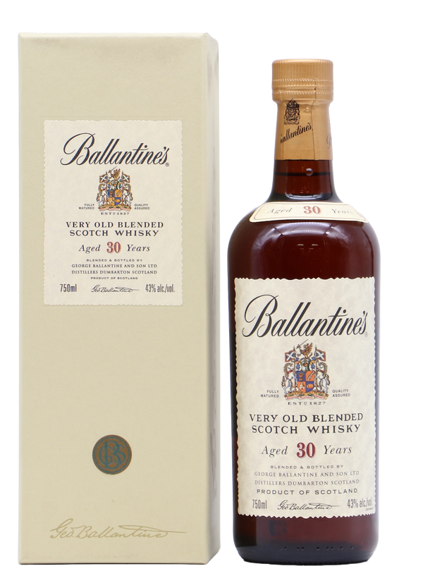Ballantine's 30 Year Old Blended Scotch Whisky 43% Release - Flask Fine Wine & Whisky