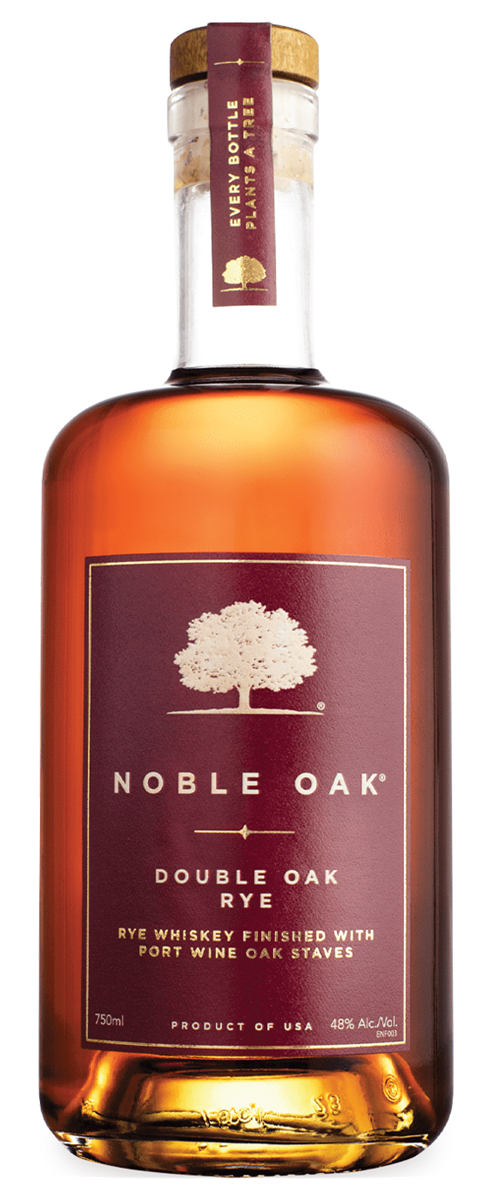 Noble Oak Double Oak Rye 750ml - Flask Fine Wine & Whisky
