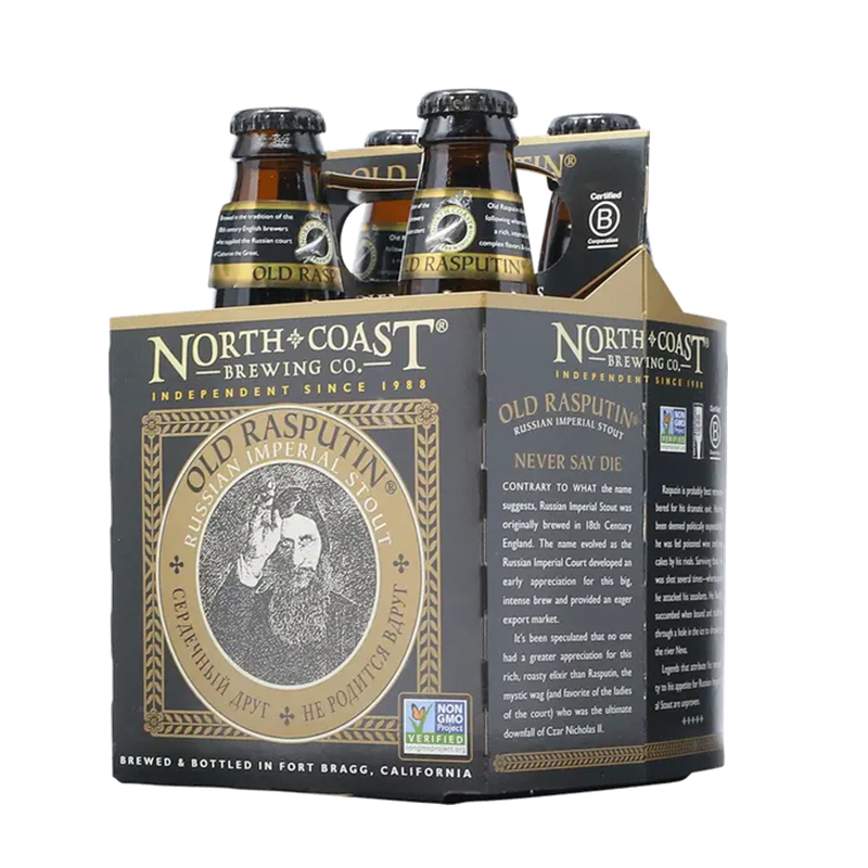 North Coast Old Rasputin 12 oz 4 Pack