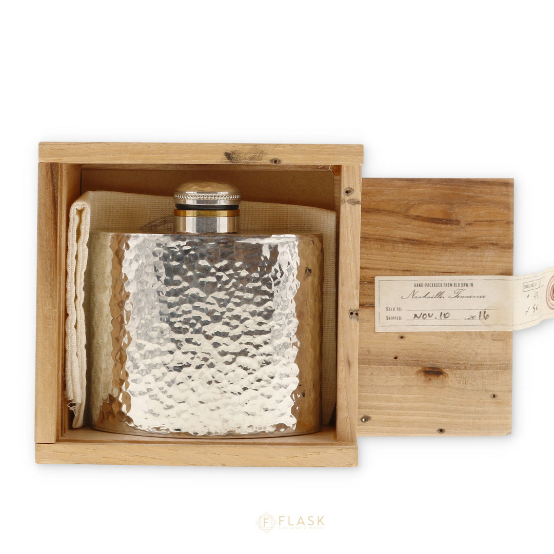 Old Saw Pewter Flask - Flask Fine Wine & Whisky