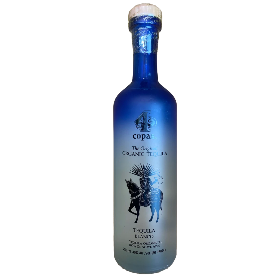 4 Copas Blanco Tequila 750ml