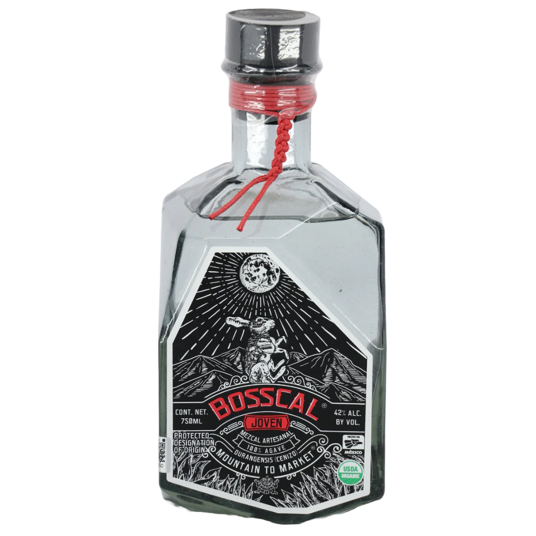 Bosscal Mezcal Joven (Pre-2021 Release Clear Bottle) 750ml