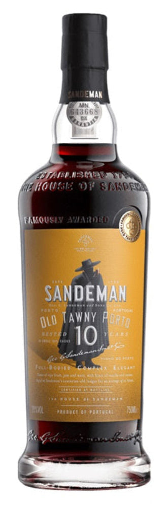 Sandeman Old Tawny Porto 10 Year Old 750ml - Flask Fine Wine & Whisky