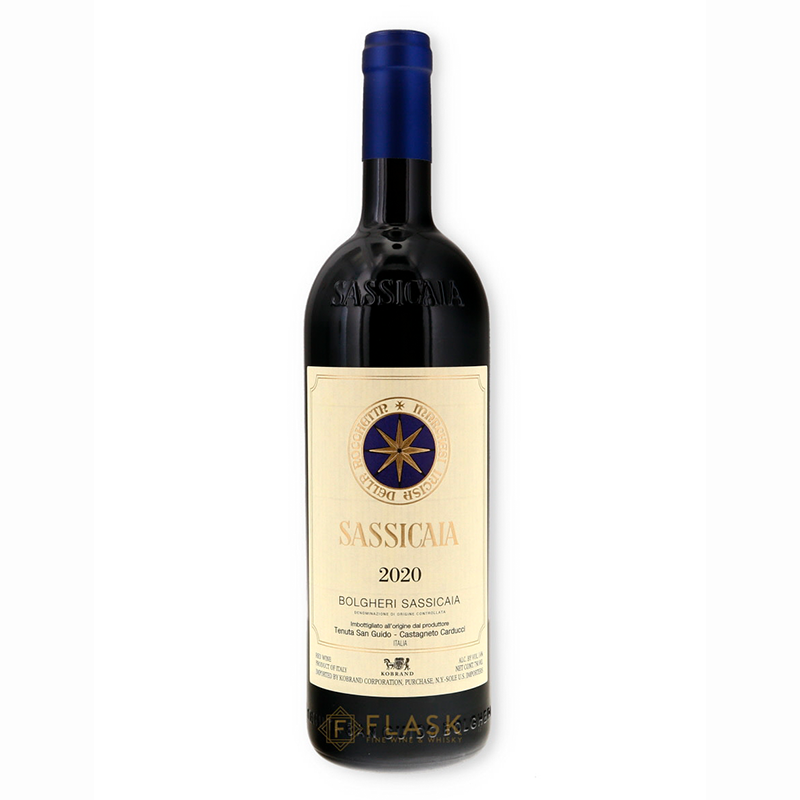 Sassicaia 2020 - Flask Fine Wine & Whisky