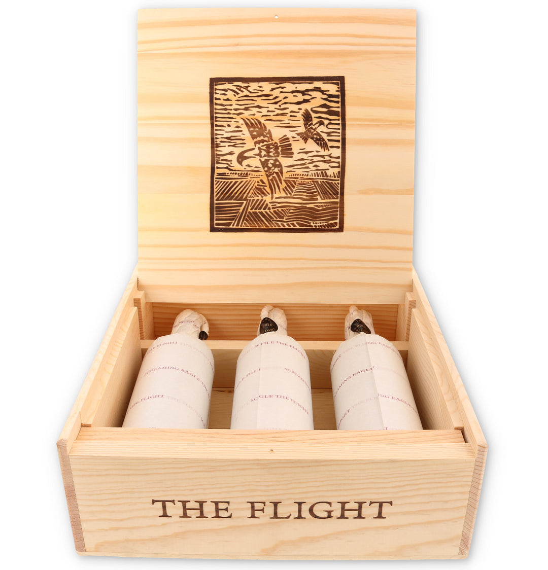 Screaming Eagle The Flight (Second Flight) Oakville Red Wine Napa Valley 2021 3 Bottle OWC Case