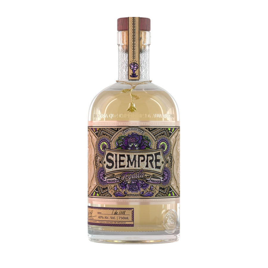 Siempre Tequila Reposado 750ml - Flask Fine Wine & Whisky