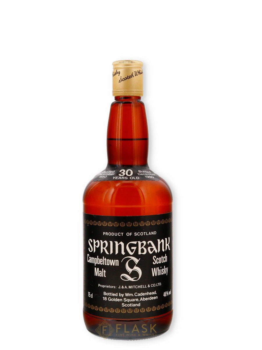 Springbank 1950 Cadenhead's 30 Year Old Dumpy 750ml