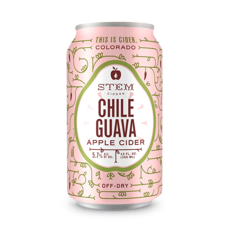 Stem Cider Chili Guava 4pk - Flask Fine Wine & Whisky