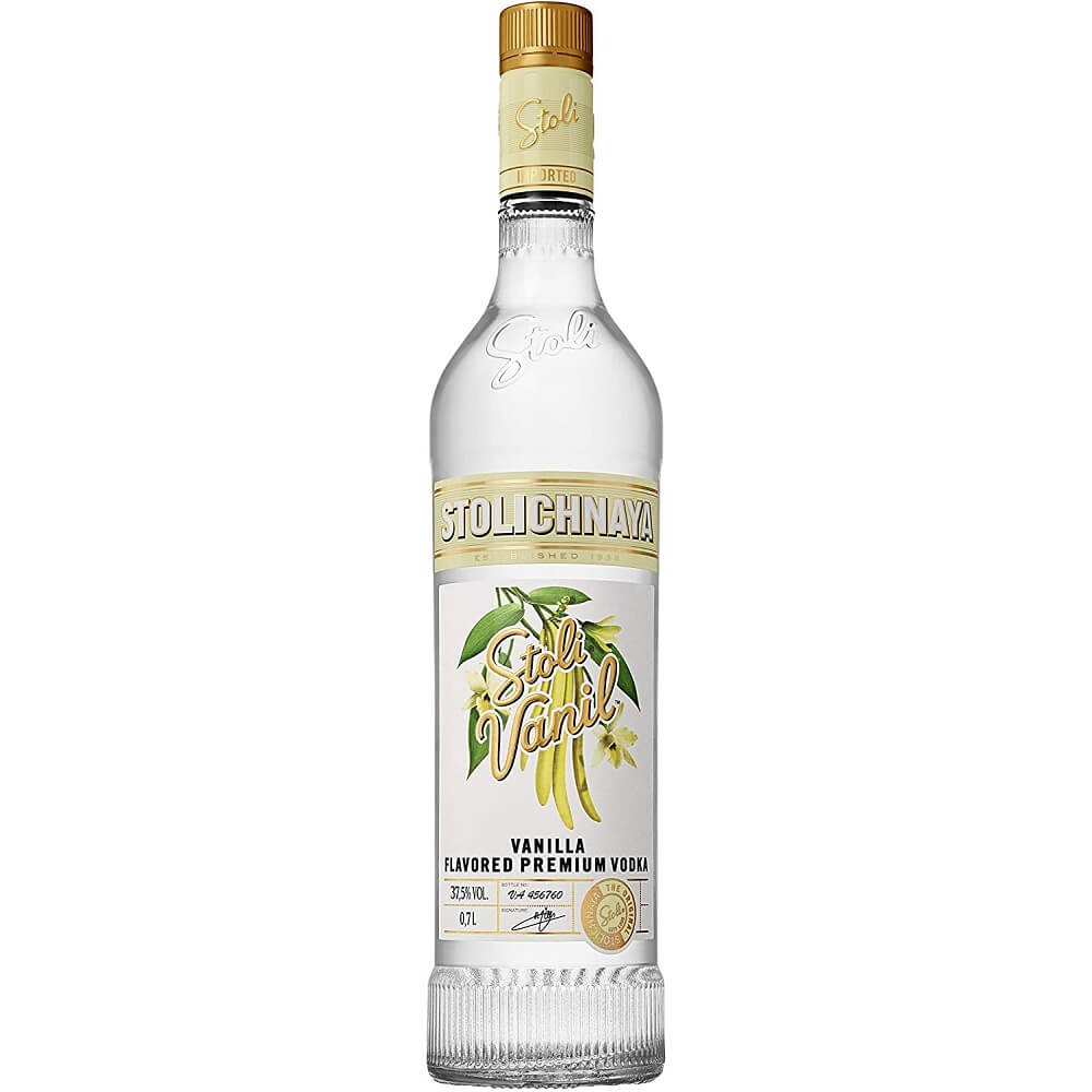 Stolichnaya Vanil Vodka 750ml