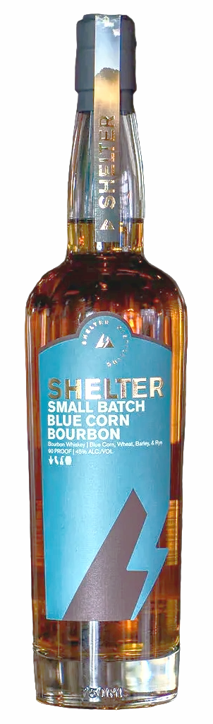 Shelter Distilling Small Batch Blue Corn Bourbon 750ml - Flask Fine Wine & Whisky