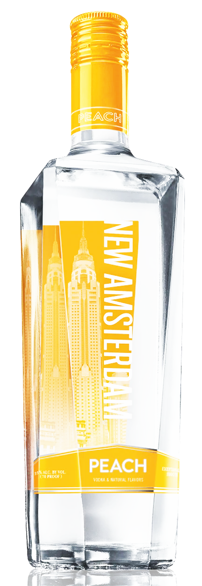 New Amsterdam Peach Vodka 750ml - Flask Fine Wine & Whisky