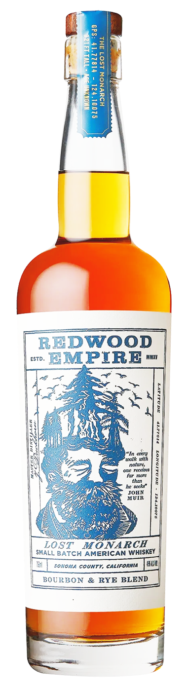 Redwood Empire Lost Monarch Whiskey - Flask Fine Wine & Whisky