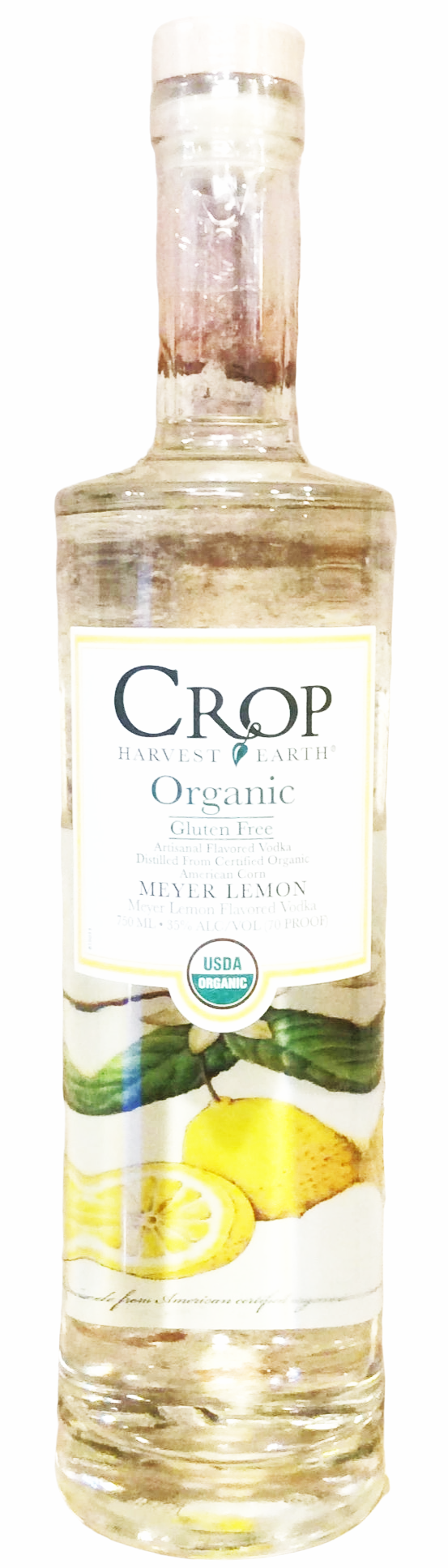 Crop Harvest Earth Organic Meyer Lemon Vodka - Flask Fine Wine & Whisky