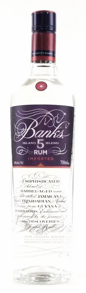 Banks 5 Island Rum - Flask Fine Wine & Whisky