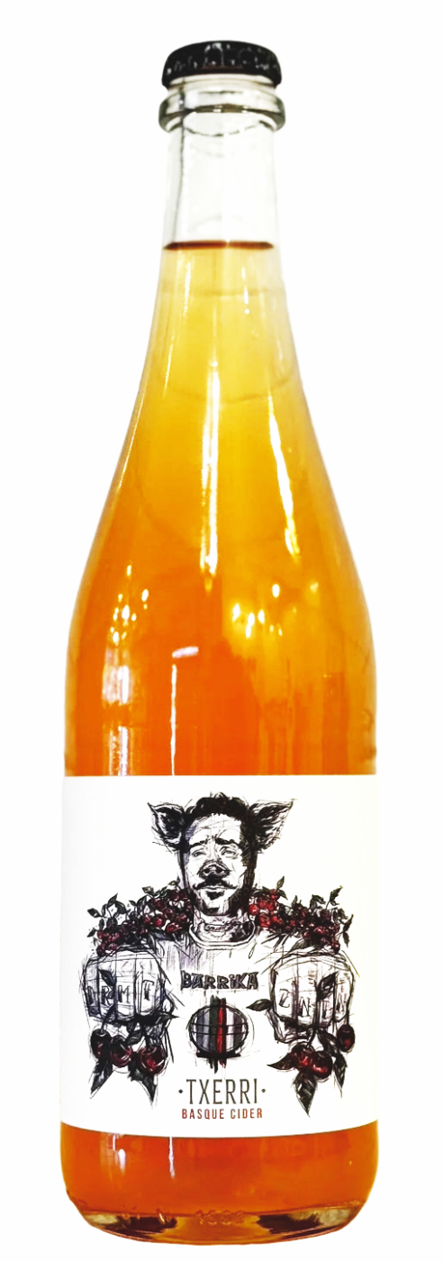 Txerri Basque Cider w/ Cherry Maceration 750ml - Flask Fine Wine & Whisky