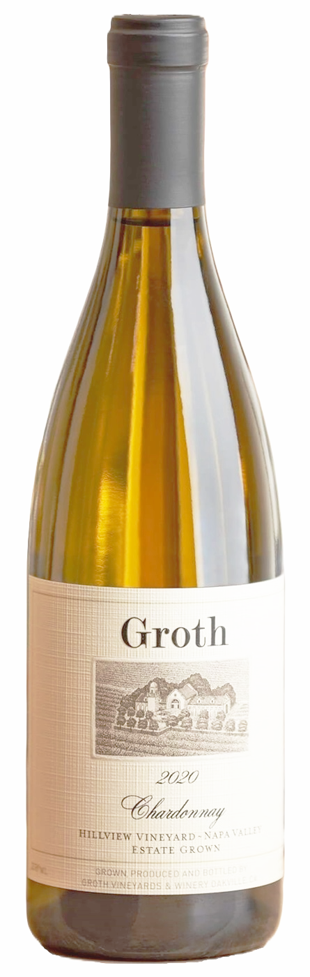 Groth Chardonnay Hillview Vineyard Napa Valley 2020 750ml - Flask Fine Wine & Whisky