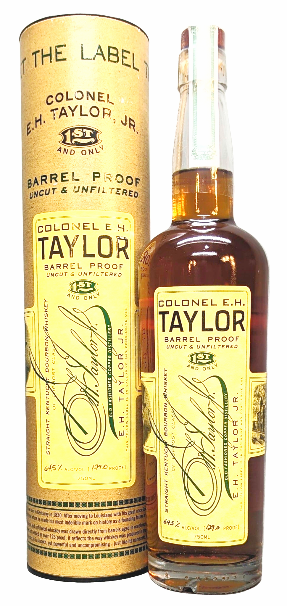 Colonel E.H. Taylor Single Barrel Bourbon 2014 - Flask Fine Wine & Whisky