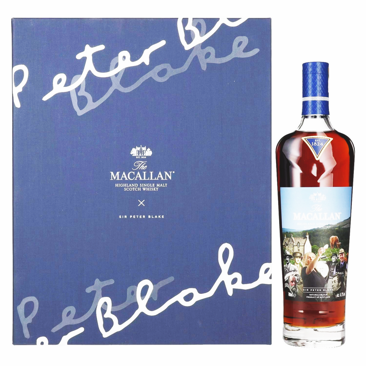 Macallan Sir Peter Blake Single Malt Scotch Whisky - Flask Fine Wine & Whisky